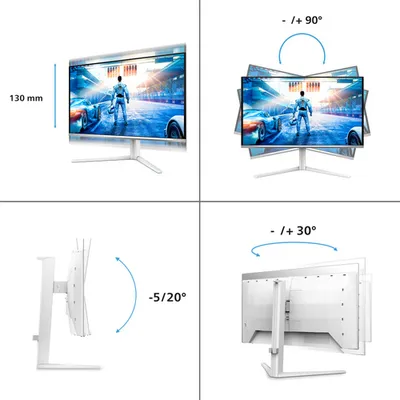 Монитор Philips 27M2N6501L, 26.5" QD-OLED 2560x1440, 240 Гц, 0.03 мс