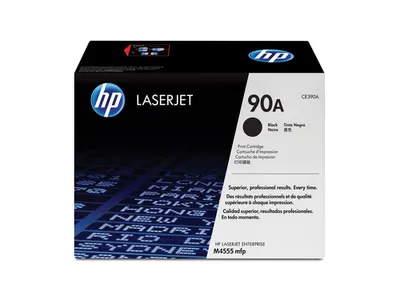 Картридж HP CE390A (90A), чёрный, 10000 стр., для LaserJet Enterprise M4555/M601/M602/M603