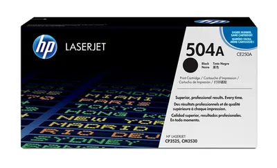 Картридж HP CE250A, черный, Color LaserJet