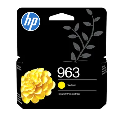 Картридж струйный HP 963 3JA25AE, жёлтый, 700 стр., 10,7 мл, для OfficeJet Pro 9010/9020