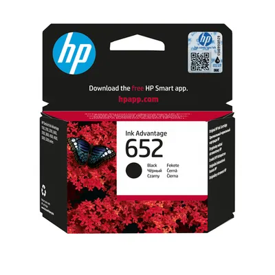 Картридж HP F6V25AE (№652) Black, струйный, 360 страниц