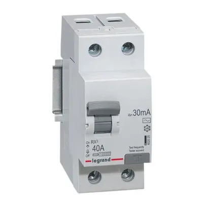УЗО IEK RX3 402025, 2П, 40 А, 30 мА, тип AC, 2 модуля