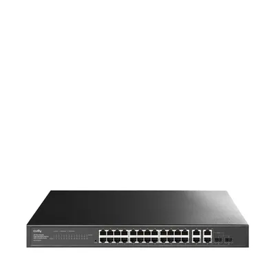 Коммутатор Cudy GS1028ES2, Light Managed, 24×1GbE, 2×SFP, стоечный