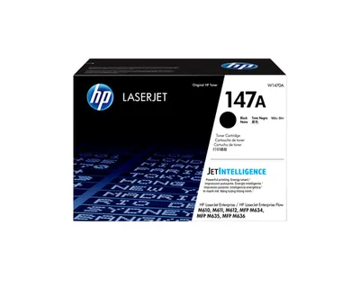 Картридж HP 147A W1470A, черный, 10500 стр., для LaserJet Enterprise M610/M611/M612