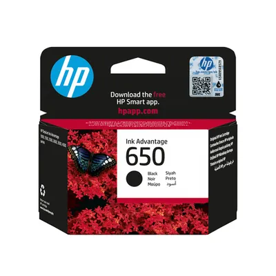 Картридж HP CZ101AE № 650 Black, чёрный, пигментные чернила, 360 страниц