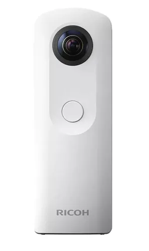 Цифровая фотокамера RICOH THETA SC белая (12 МП; разрешение фото 5376х2688, видео 1920х1080б; автошумоподавление, компен