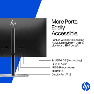 Монитор HP B28F5UT, 27" IPS, 1920×1080, 120 Гц, USB Hub