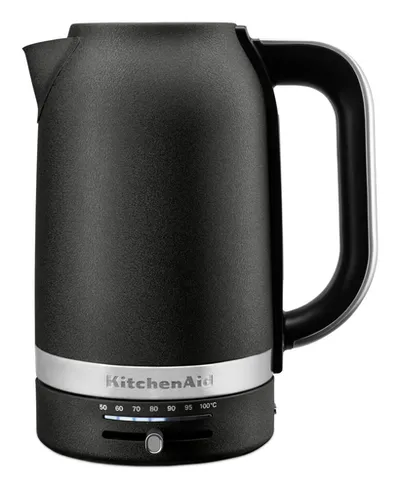 Электрочайник KitchenAid 5KEK1701EBK, 1.7 л, 2400 Вт, термоконтроль