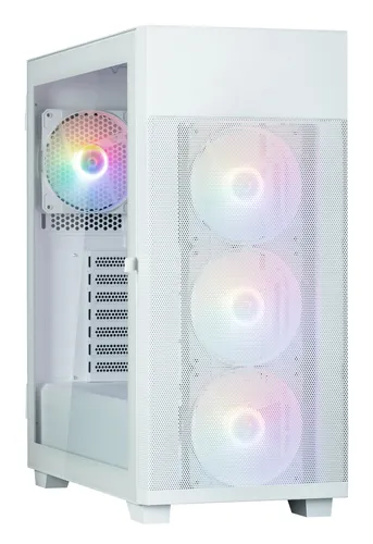 Корпус Zalman S5 NEO White, Midi Tower, ATX, окно, 4×120 мм FRGB