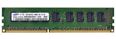 Память Samsung M391B2873EH1-CH9, DIMM, 1ГБ, DDR3, PC3-10600, ECC