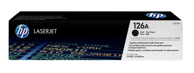 Картридж HP CE310A (126A), чёрный, 1200 страниц, для LaserJet Pro CP1025