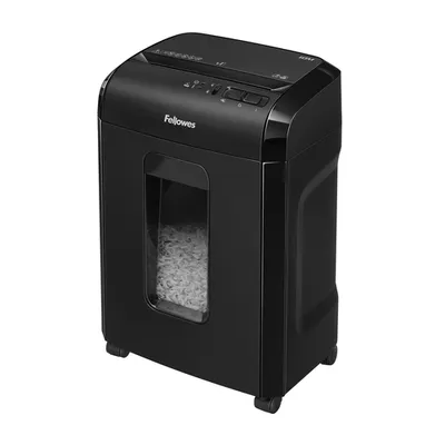 Шредер Fellowes Powershred 10M FS-4630601, микрорезка P-5, 2×12 мм, 10 листов, 19 л
