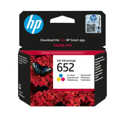 Картридж HP 652 F6V24AE, трёхцветный, стандартная ёмкость, 200 страниц