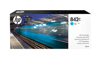 Картридж HP C1Q54A, HP 842C, голубой, 775 мл