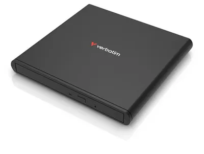 Оптический привод Verbatim 98938, DVD-RW внешний, USB 2.0, чёрный