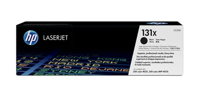 Картридж HP 131X CF210X, чёрный, повышенной ёмкости, 2400 страниц