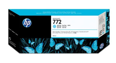 Картридж HP CN632A, №772, светло-голубой, 300мл