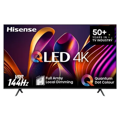 Телевизор Hisense 85" 85E7NQPRO черный LED UHD 144Hz Smart