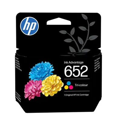 Картридж HP 652 F6V24AE, трёхцветный, стандартная ёмкость, 200 страниц