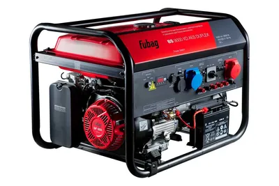 Электростанция бензиновая FUBAG BS 9000 XD AES Duplex, 9 кВт, 380/220 В, электростартер