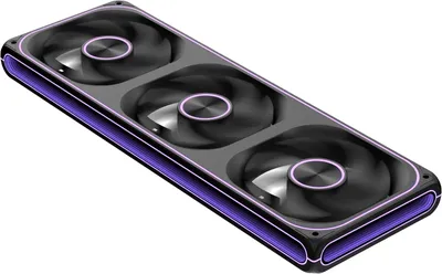 Вентилятор для корпуса Formula Air Fusion 3 LT Reverse ARGB 120х120x28 черный 4-pin 29.2дБ (упак.:3шт) (AIR FUSION 3 LT BK REVERSE) Ret