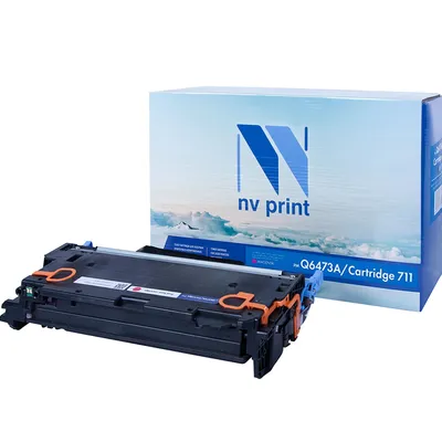 Картридж лазерный NV Print NV-Q6473A/711M, Magenta, для HP/Canon Color LaserJet 3505/3600/3800