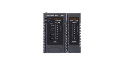 Кабельный тестер NIKOMAX ESSENTIAL NMC-TE100PF, UTP/STP, RJ45/RJ12/RJ11