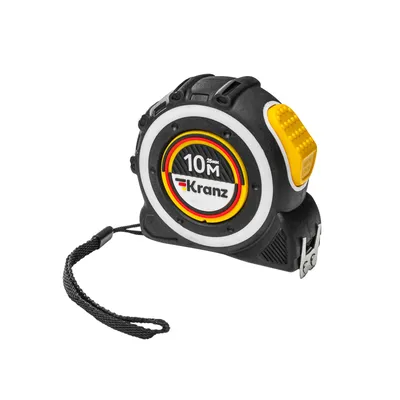 Рулетка REXANT KR-12-9024, 10 м × 25 мм, автостоп, магнитный зацеп
