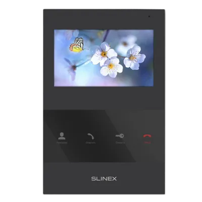 Видеодомофон Slinex SQ-04 black, 4.3" TFT, 480×272
