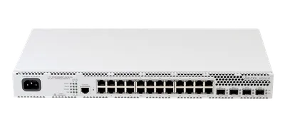 Коммутатор Eltex MES2424P AC, L3, 24×PoE+, 4×SFP+