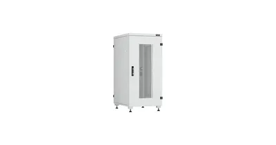 Шкаф напольный NIKOMAX ESSENTIAL TFI-246010-PMMM-R-GY, 19", 24U, 600×1000 мм, серый