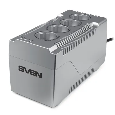 Стабилизатор SVEN SV-018818, VR-F1000, 1000ВА/320Вт, 185-285В