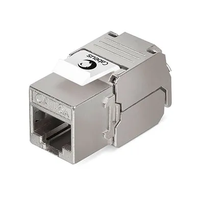 Keystone Jack Cabeus KJ-RJ45-Cat.6A-SH-180-Toolless, RJ-45, 6A, экран