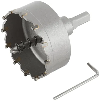 Коронка кольцевая FIT 36853, карбидные вставки, 64 мм