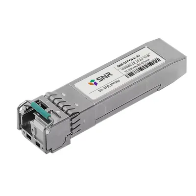 Трансивер SNR SNR-SFP+W37-20, SFP+ WDM, 10GBASE-LR/LW, LC, 20 км