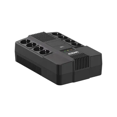 ИБП CBR UPS-OFK-101E-900, 900 ВА/540 Вт, 8 розеток, LCD, USB