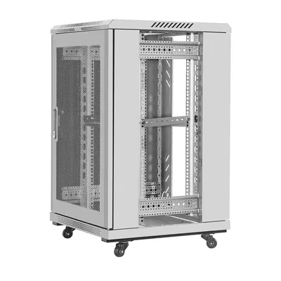 Шкаф телекоммуникационный ExeGate EC-FS-18U.600.600.G.GREY, 19", 18U, 600x600x987 мм