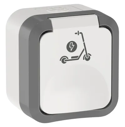 Розетка IEK TORS TS-R110-16-55-K41, 1-местная, 16 А, IP55, с заземлением