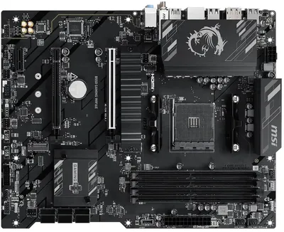 Материнская плата MSI B550 GAMING WIFI6E, AM4, AMD B550, 4×DDR4, 2×M.2, ATX, Wi-Fi 6E