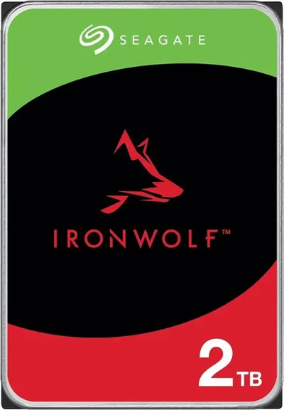 Жесткий диск Seagate IronWolf ST2000VN003, 2 ТБ, 3.5", SATA III, 5400 об/мин, 256 МБ