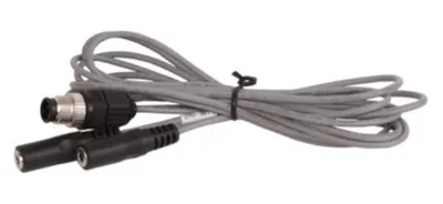 Аудиокабель IEI 32007-005400-100-RS, 1200 мм, 28AWG, M12-5P — 2×3.5 мм jack