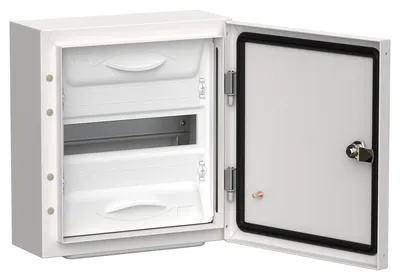 Корпус щита IEK TITAN 5 ЩРн-12, 12 модулей, 335x310x140 мм, IP54, белый