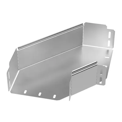 Угол Промрукав PR16.3502, гориз. 90°, INOX AISI 304, 200×100