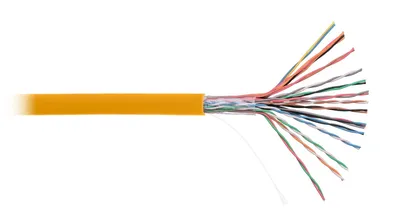 Кабель NETLAN EC-UU025-5-LSZH-OR-3, U/UTP, кат.5, 25 пар, LSZH, 305м