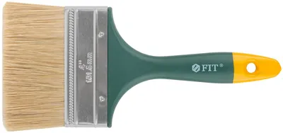 Кисть флейцевая FIT 1168, щетина, 100 мм