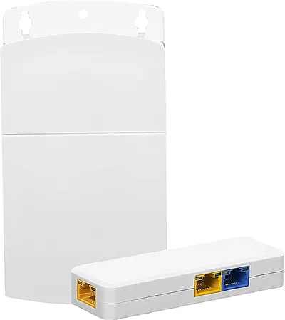 PoE-удлинитель TRASSIR TR-EXP1130-3-IP65, 2 порта PoE, бюджет 60 Вт, 100 Мбит/с