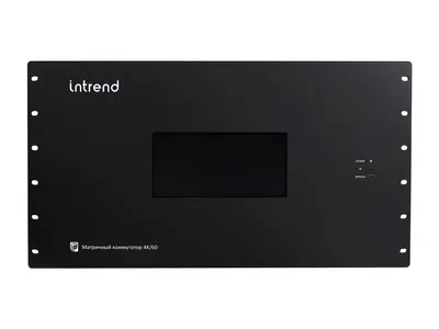 Шасси матричного коммутатора Intrend ITMMT4-36x36, 36x36, тач-скрин, 4K60, 2 БП