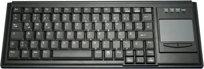 Клавиатура Active Key TKL-083-TOUCH-KGEH-BLACK-PS/2-US/CYR (KL23201)
