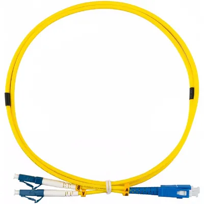 Патч-корд Rexant 50-2114-3, SM OS2, LC/UPC-SC/UPC, 3м, желтый