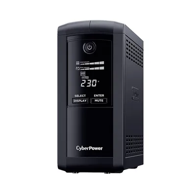 Повреждение упаковки ИБП CyberPower VP700ELCD {Line-Interactive, Tower, 700VA/390W USB/RS-232/RJ11/45  (4 EURO), 12В/7 Ач х 1}